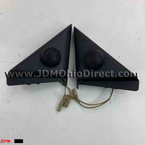 JDM EK9 Civic Internal Mirror Covers with Tweeters