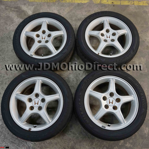 JDM BB6 Prelude SiR Type S Wheel and Tire Set 