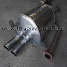 JDM BB6 Prelude SiR Muffler and B-Pipe Exhaust