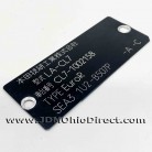 JDM CL7 Accord Euro R VIN Tag