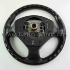 JDM CL7 Accord Euro R Leather Steering Wheel