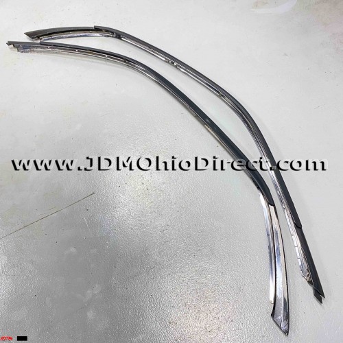 JDM DB8 Integra Type R Drip Rail Moldings With Visors