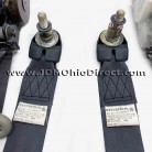 JDM DB8 Integra Type R Black Seatbelt Set 