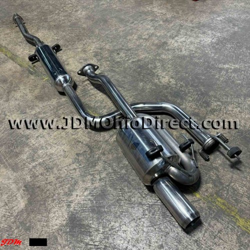 JDM DB8 Integra Mugen Twin Loop Cat Back Exhaust