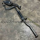 JDM DB8 Integra Mugen Twin Loop Cat Back Exhaust
