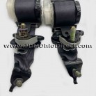 JDM DC2 Integra Type R Black Rear Seatbelt Set 
