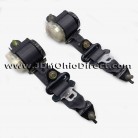 JDM DC2 Integra Type R Black Rear Seatbelt Set 