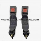 JDM DC2 Integra Type R Black Rear Seatbelt Set 