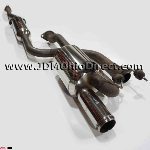 JDM DC2 Mugen Twin Loop Sports Cat Back Exhaust 