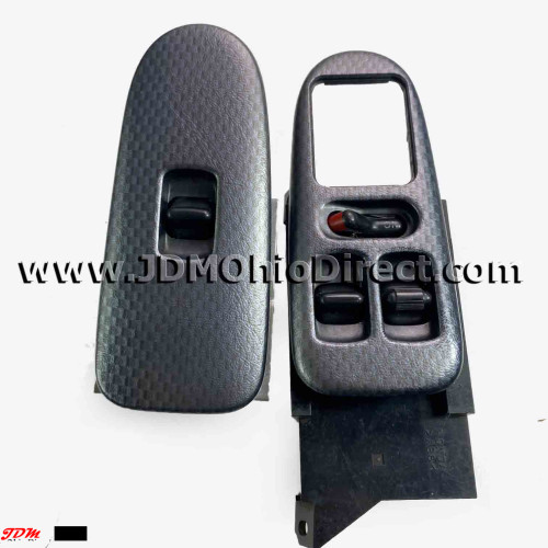 JDM DC2 Integra Type Rx Blue Carbon Window Switches