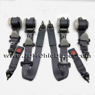 JDM DC2 Integra Type R Black Seatbelt Set 