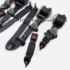 JDM DC2 Integra Type R Black Seatbelt Set 