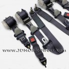 JDM DC2 Integra Type R Black Seatbelt Set 