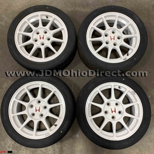 JDM DC2 Integra Type R 98spec Wheel and Tire Set