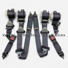 JDM DC2 Integra Type R Black Seatbelt Set 