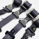 JDM DC2 Integra Type R Black Seatbelt Set 