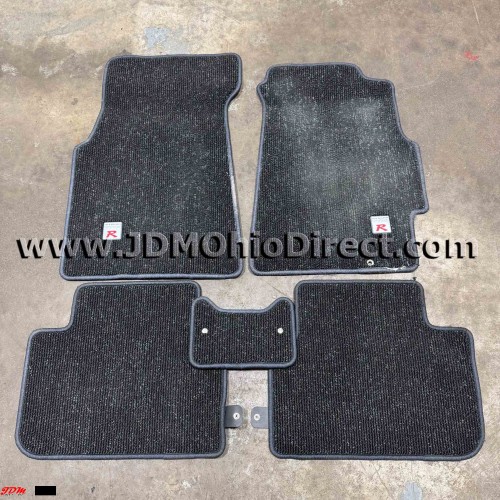 JDM DC2 Integra Type R 5pc Floor Mat Set 