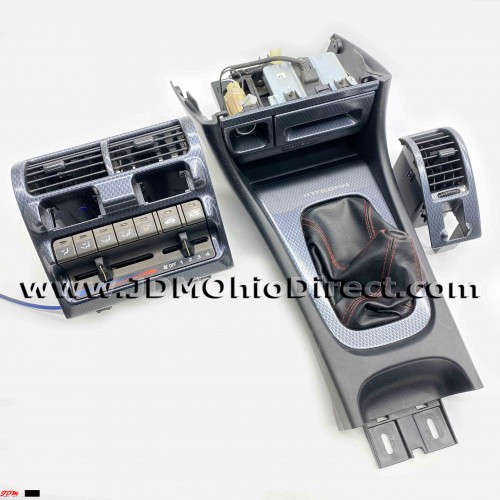 JDM DC2 Integra Type Rx Blue Carbon Trim Set 