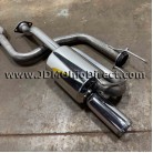 JDM DC2 Mugen Twin Loop Sports Cat Back Exhaust 