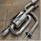 JDM DC2 Mugen Twin Loop Sports Cat Back Exhaust 