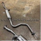 JDM DC2 Mugen Twin Loop Sports Cat Back Exhaust 