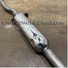 JDM DC2 Mugen Twin Loop Sports Cat Back Exhaust 