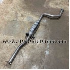 JDM DC2 Mugen Twin Loop Sports Cat Back Exhaust 