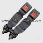 JDM DC2 Integra Type R Black Rear Seatbelt Set 