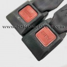 JDM DC2 Integra Type R Black Rear Seatbelt Set 