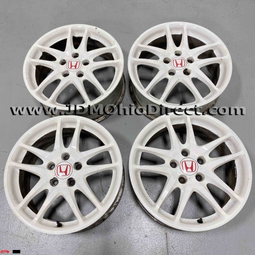 JDM DC5 Integra Type R White Wheels 