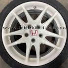 JDM DC5 Integra Type R White Wheels 