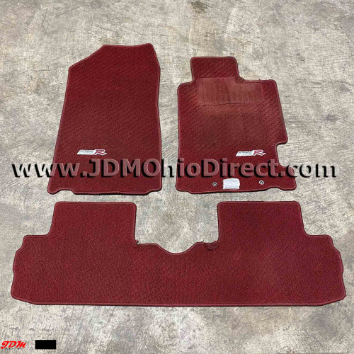 JDM DC5 Integra Type R Red Floor Mat Set  