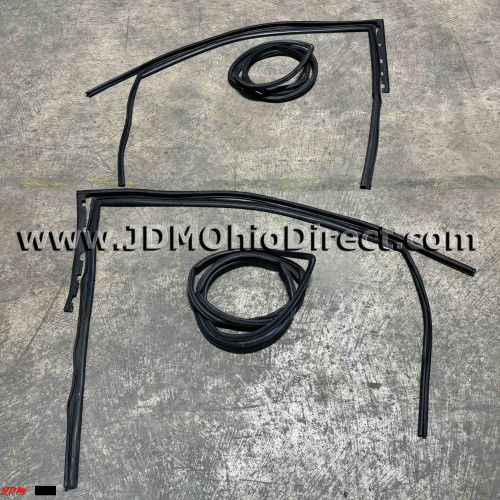 JDM EG6 Civic SiR Full Door Rubber Set - 6pc