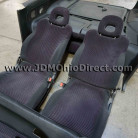 JDM EG6 Civic SiR-S Checkered Black Interior Conversion 