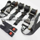 JDM EG6 Civic SiR Black Seatbelt Set 