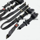 JDM EG6 Civic SiR Black Seatbelt Set 