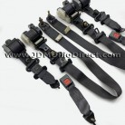 JDM EG6 Civic SiR Black Seatbelt Set 