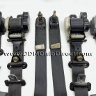 JDM EG6 Civic SiR Black Seatbelt Set 