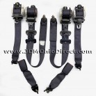 JDM EK9 Civic Type R Black Seatbelt Set 