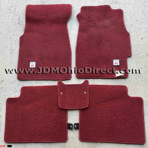 JDM EK9 Civic Type Rx 00spec Red RHD Floor Mats