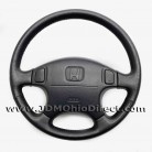 JDM Civic EK4 Black Leather Steering Wheel