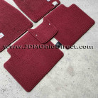 JDM EK9 Civic Type R Red RHD Floor Mat Set