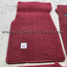 JDM EK9 Civic Type R Red RHD Floor Mat Set