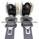 JDM EK9 Civic Type R Black Rear Seatbelt Set 