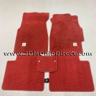 JDM EK9 Civic Type R Red RHD Floor Mat Set