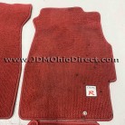 JDM EK9 Civic Type R Red RHD Floor Mat Set