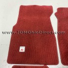 JDM EK9 Civic Type R Red RHD Floor Mat Set
