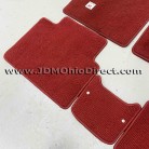JDM EK9 Civic Type R Red RHD Floor Mat Set