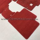 JDM EK9 Civic Type R Red RHD Floor Mat Set