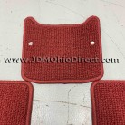 JDM EK9 Civic Type Rx 00spec Red Rear Floor Mats